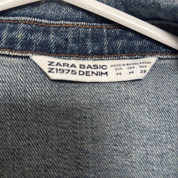 Zara Denim Jacket - S/M - Picture 4 of 5